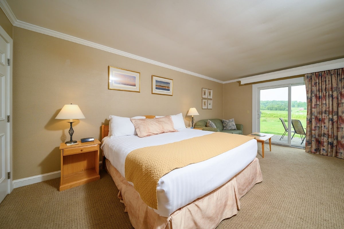 Desk, blackout curtains, iron/ironing board, free WiFi