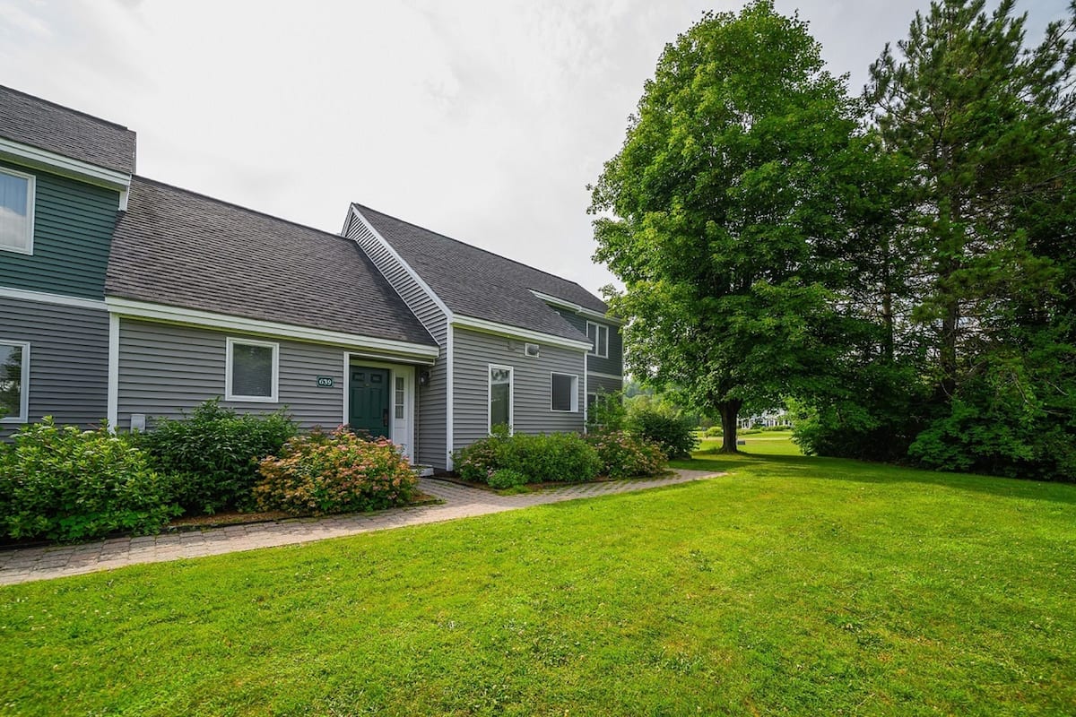 Blick auf den Garten