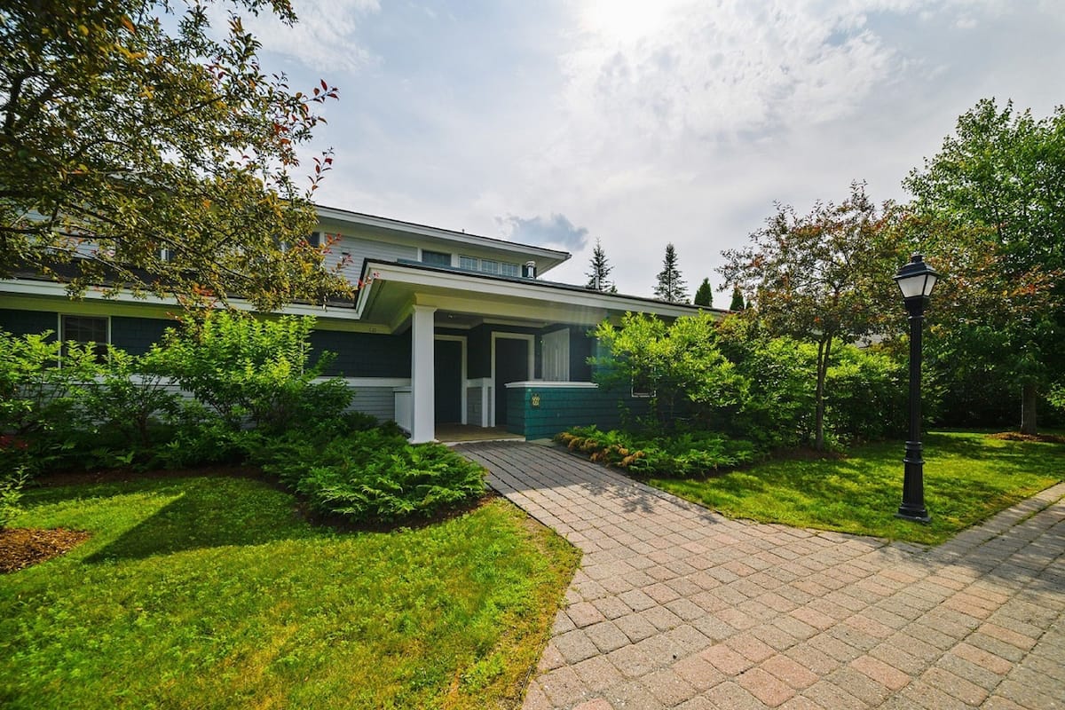 Blick auf den Garten