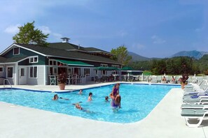 Indoor pool, outdoor pool