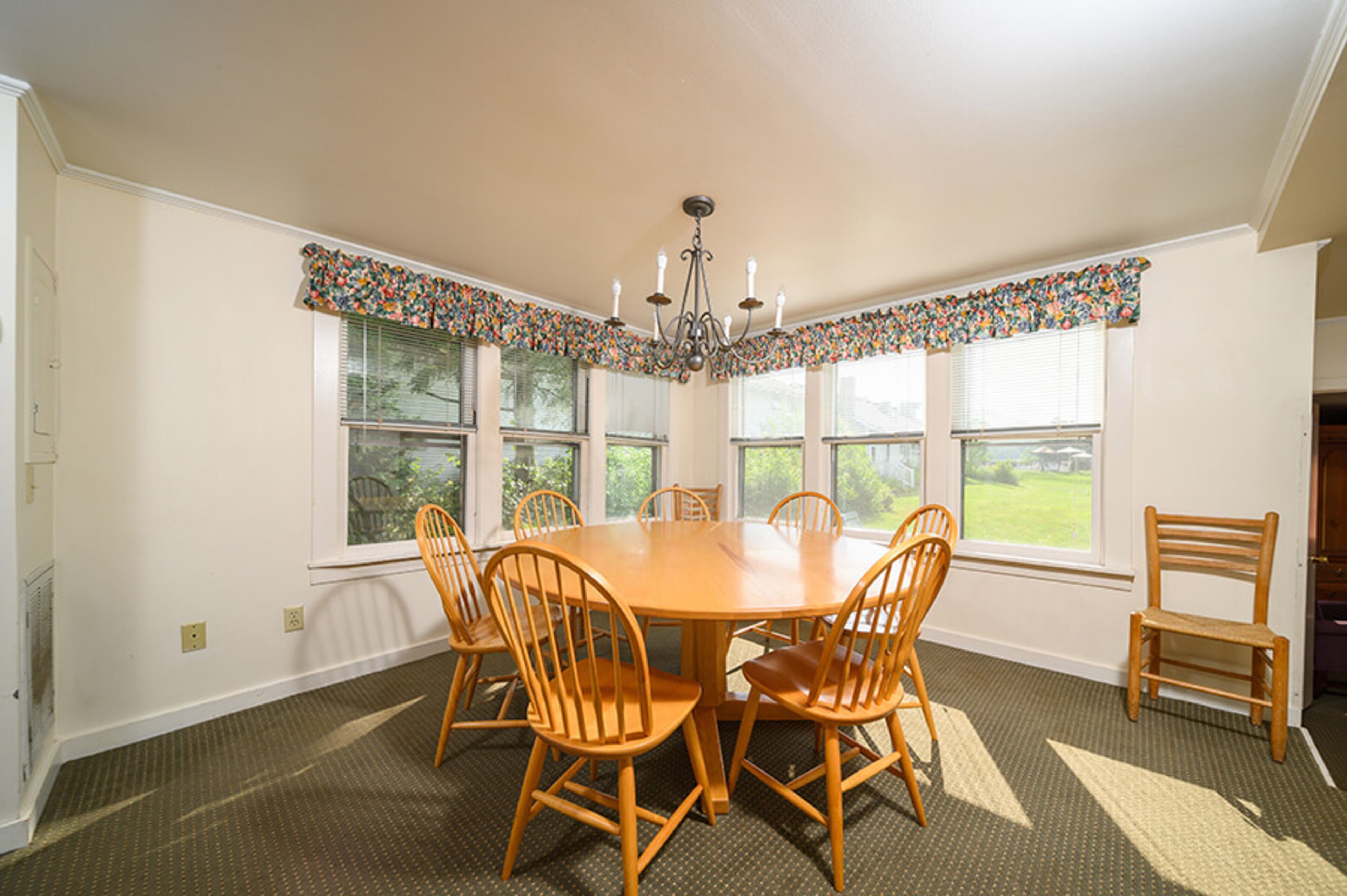 1 bedroom, desk, blackout curtains, iron/ironing board