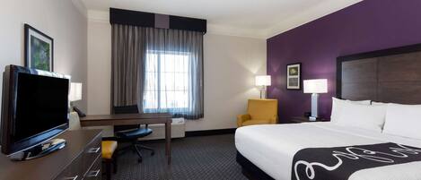 Ropa de cama de alta calidad y escritorio