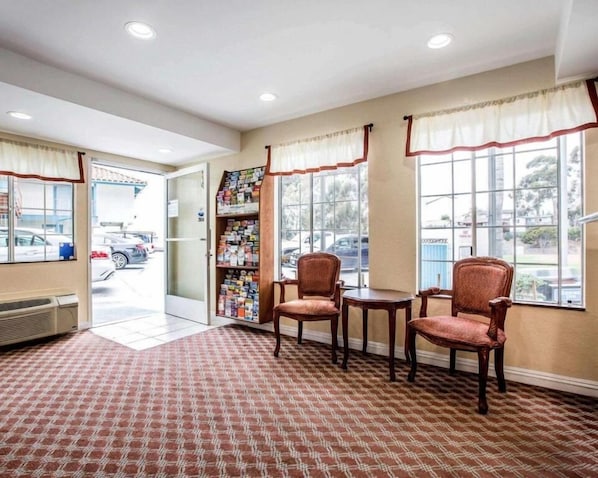 Lobby sitting area