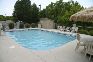 Seasonal outdoor pool