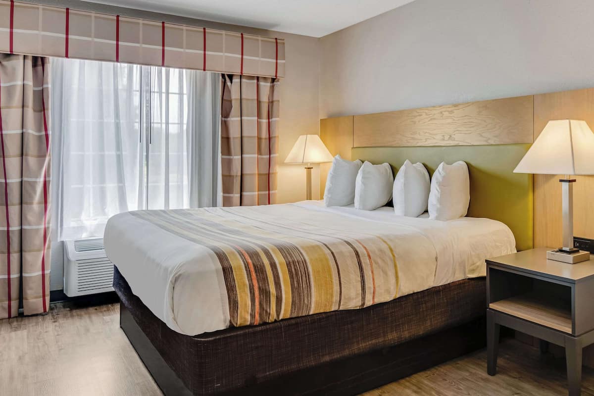 1 bedroom, hypo-allergenic bedding, down comforters, pillowtop beds
