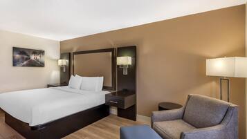 標準客房, 1 張特大雙人床, 無障礙, 浴缸 | 房內夾萬、書桌、手提電腦工作空間、熨斗/熨衫板