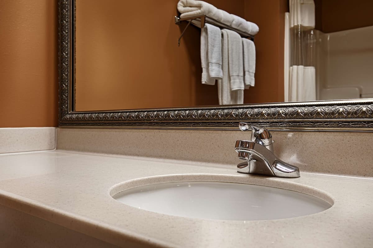 in-room safe, desk, laptop workspace, iron/ironing board