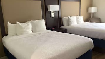 Standard Room, 2 Queen Beds, Non Smoking, Refrigerator & Microwave