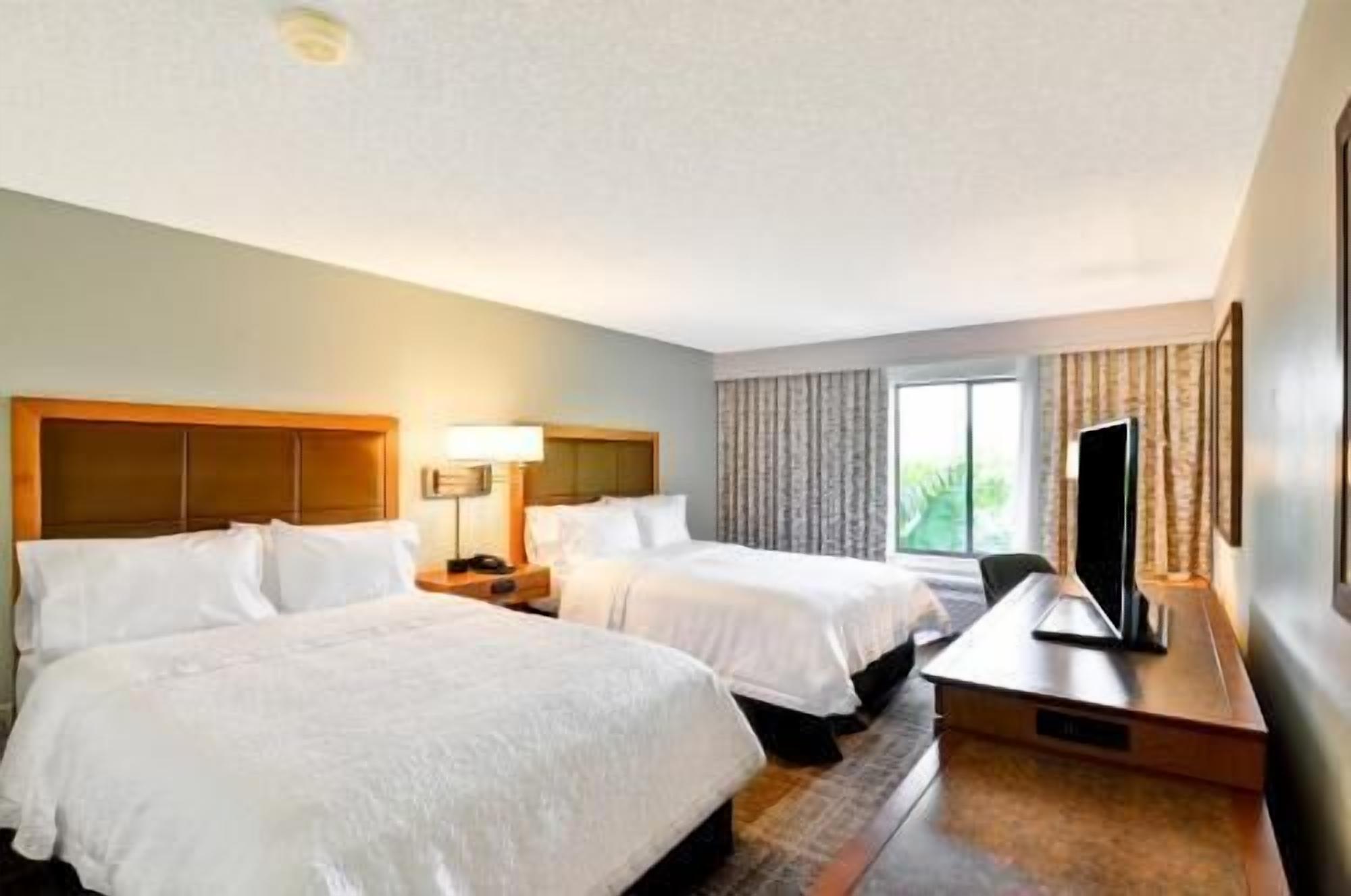 Hypo-allergenic bedding, desk, blackout drapes, iron/ironing board