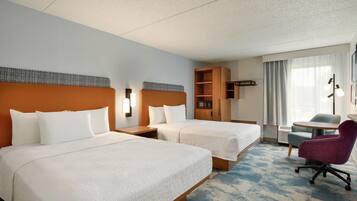 Literie de qualité supérieure, coffres-forts dans les chambres