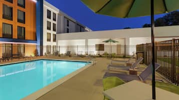 Seasonal outdoor pool