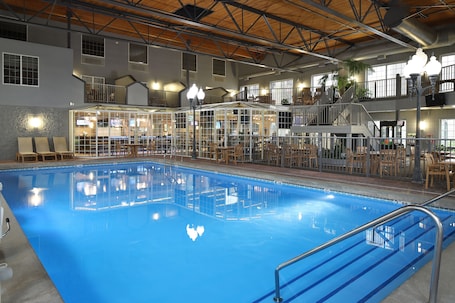 Una piscina techada