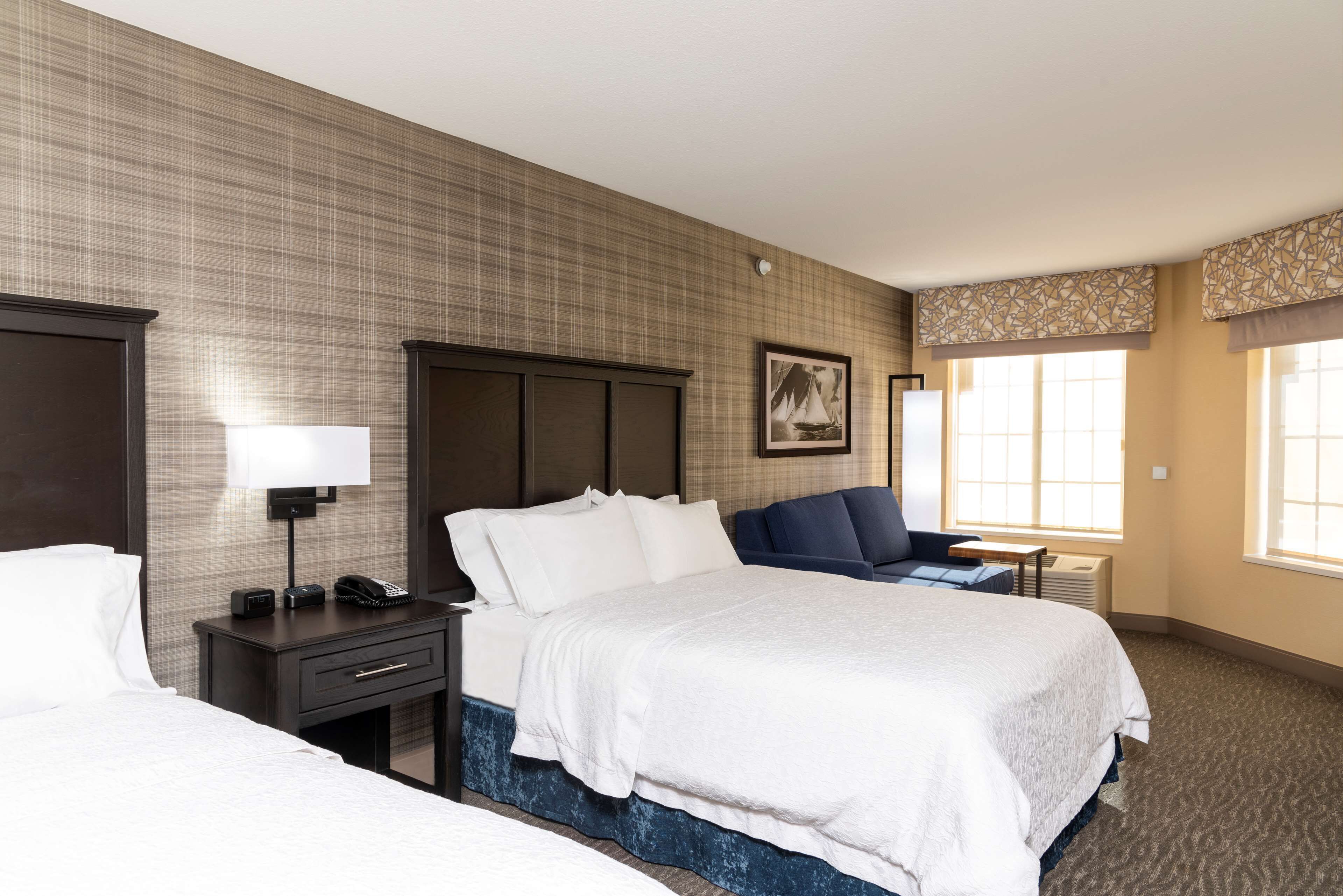 studio, two queen beds, accessible | in-room safe, desk, laptop workspace, blackout curtains