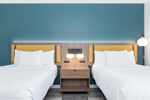 Room, 2 Double Beds, Non Smoking | Premium bedding, pillowtop beds, desk, laptop workspace
