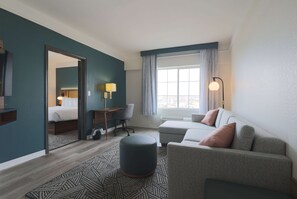 Suite, 1 très grand lit, non-fumeurs | Literie de qualité supérieure, surmatelas, bureau