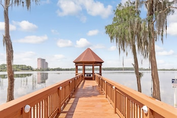 Fishing at Hilton Vacation Club Grand Beach Orlando