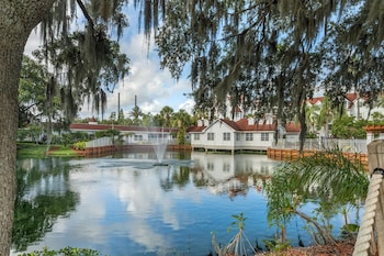 Hotel Exterior at Hilton Vacation Club Grand Beach Orlando