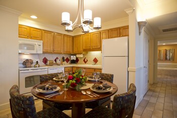 Fridge, microwave, oven, dishwasher at Hilton Vacation Club Grand Beach Orlando