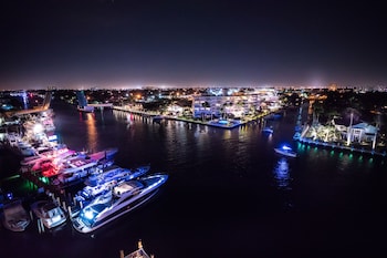 Hotel Exterior at Sands Harbor Resort and Marina