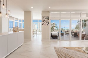 Two Bedroom Penthouse Suite | Living area | TV