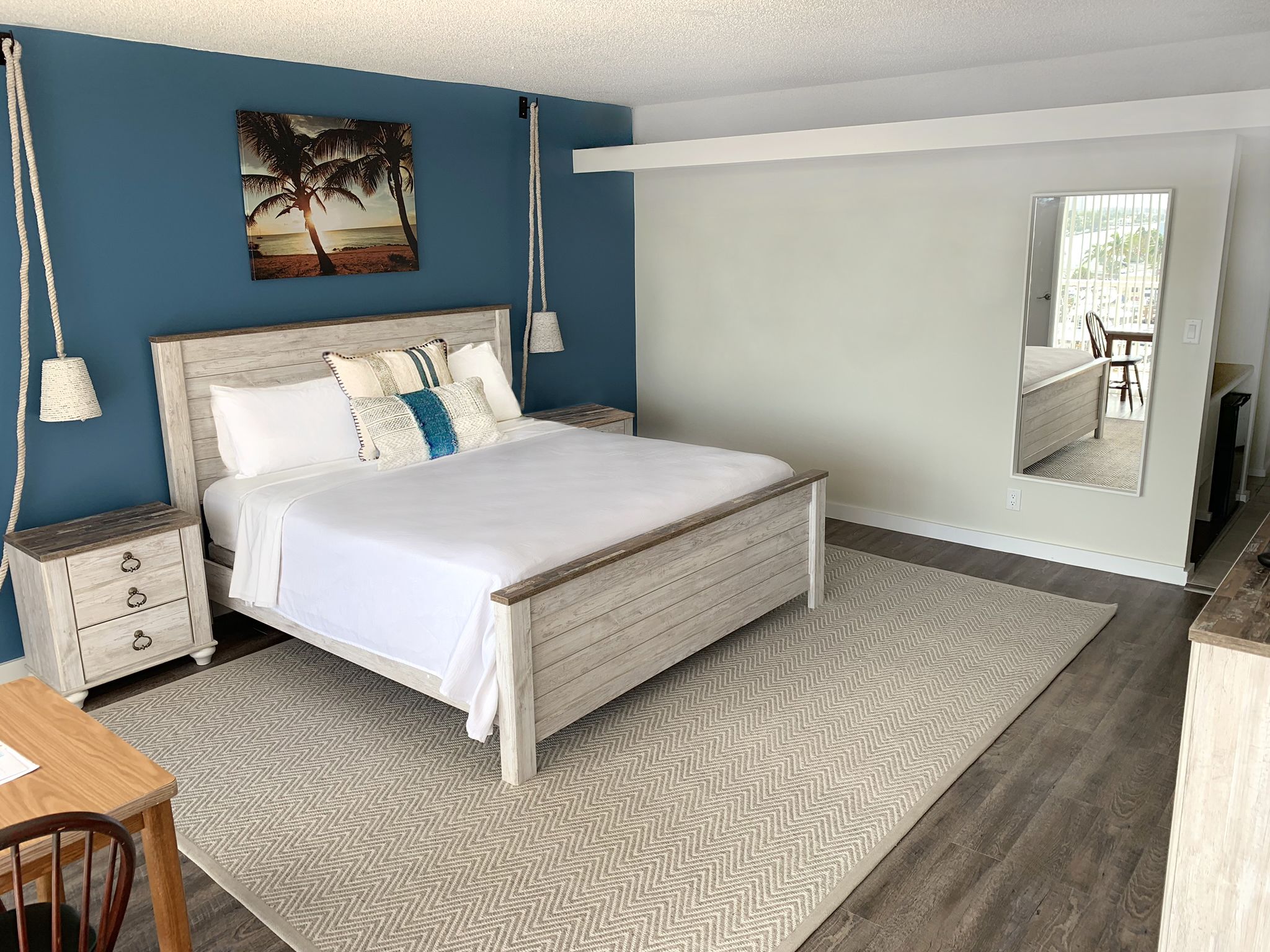 In-room safe, desk, laptop workspace, iron/ironing board