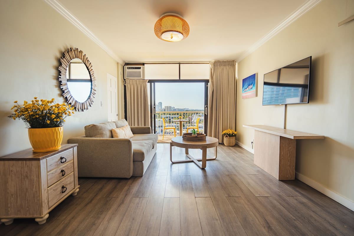 Deluxe-Penthouse | Zimmersafe, Schreibtisch, laptopgeeigneter Arbeitsplatz