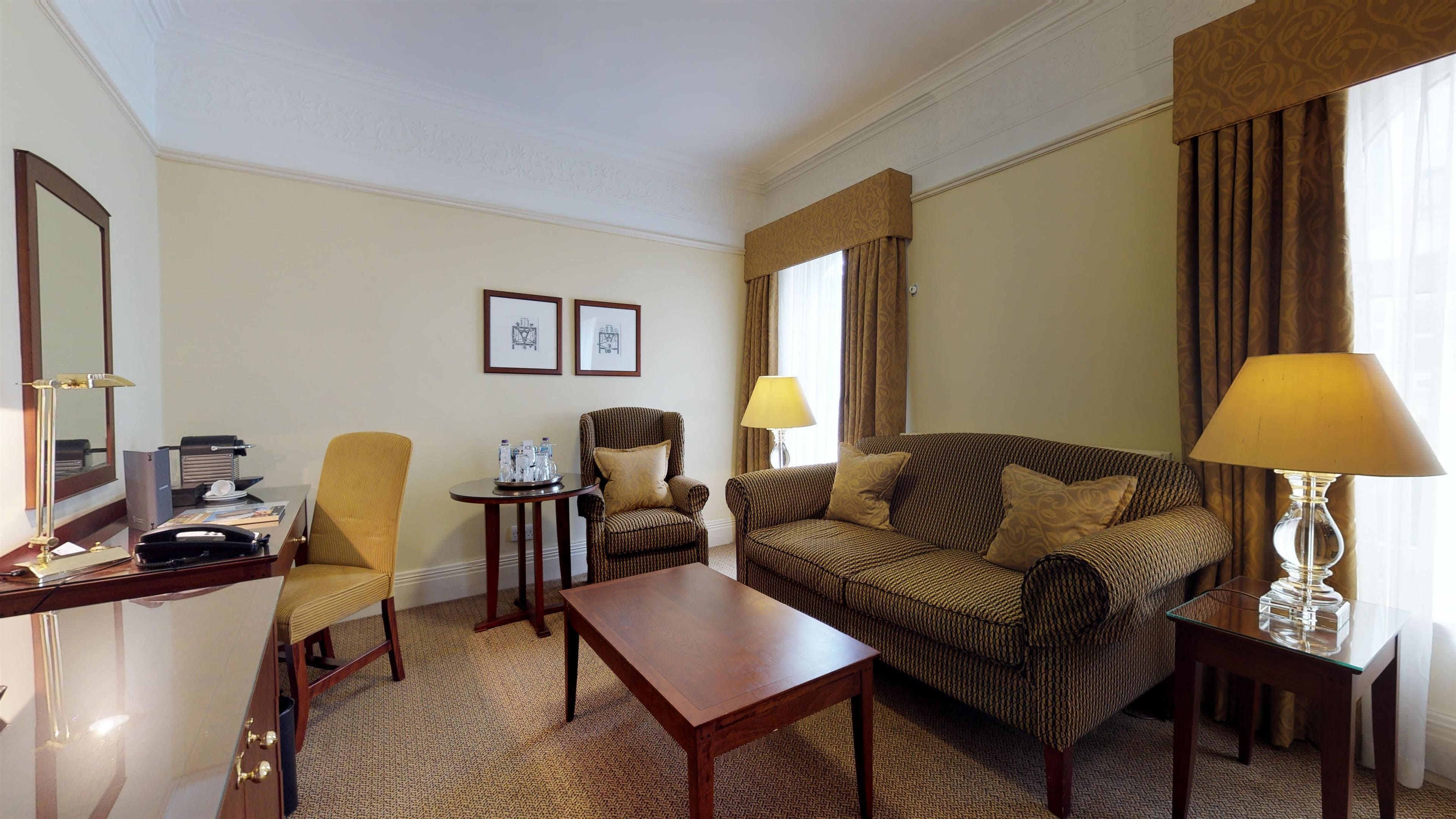 premium bedding, in-room safe, desk, iron/ironing board