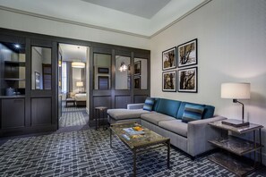 Premium bedding, pillowtop beds, in-room safe, desk