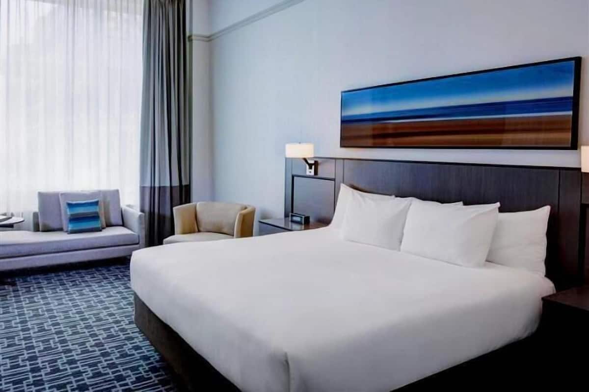 Premium bedding, pillow-top beds, in-room safe, desk