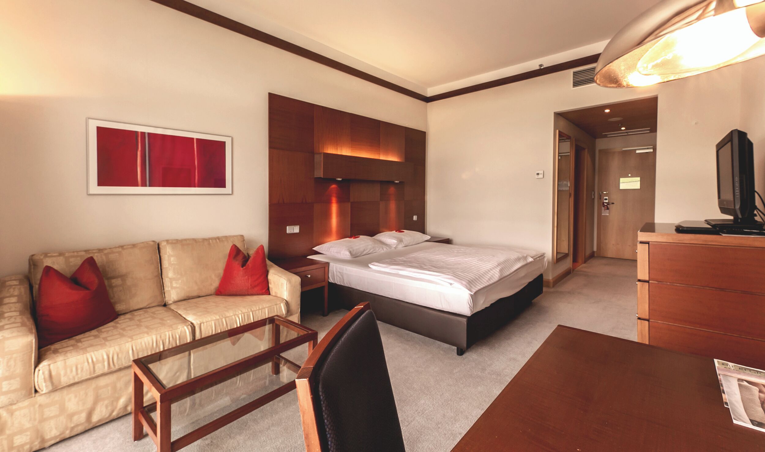 Classic dubbelrum - 1 sovrum - icke-rökare - balkong | Sängtillbehör av högsta kvalitet och gratis produkter i minibar