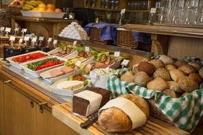 Kontinental frokost er inkludert hver dag