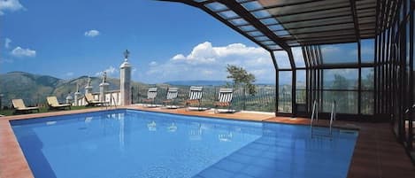 Seasonal outdoor pool