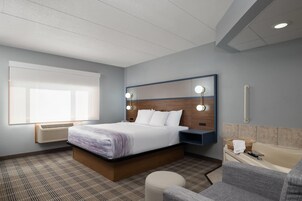 Habitación estándar, 1 cama de matrimonio grande, no fumadores | Bañera de hidromasaje