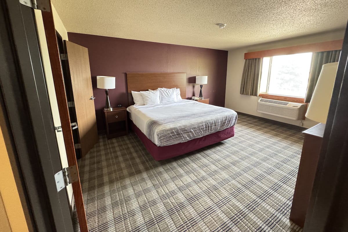 Premium bedding, individually furnished, desk, laptop workspace