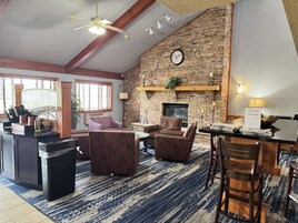 Sala de estar en el lobby