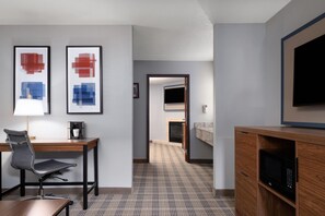 Suite, 1 King Bed, Non Smoking (1 Bedroom) | Jetted tub - AmericInn by Wyndham Baldwin (Baldwin)
