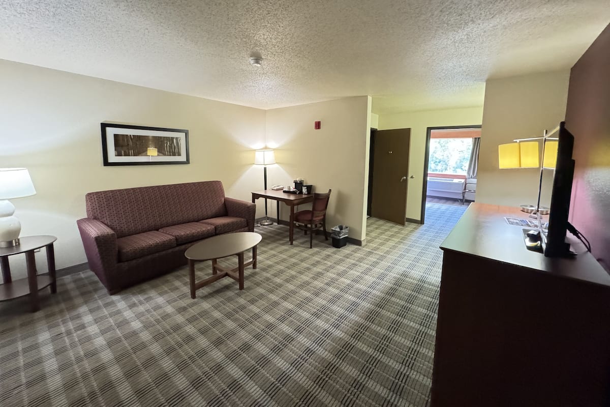 Deluxe Suite, 1 Bedroom, Non Smoking (1 King Bed) | Premium bedding, individually furnished, desk, laptop workspace