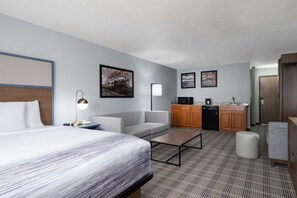 Studio Suite, 1 Queen Bed, Non Smoking | 高級寢具、布置獨特、書桌、筆電工作空間