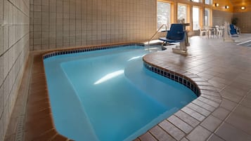 Una piscina techada