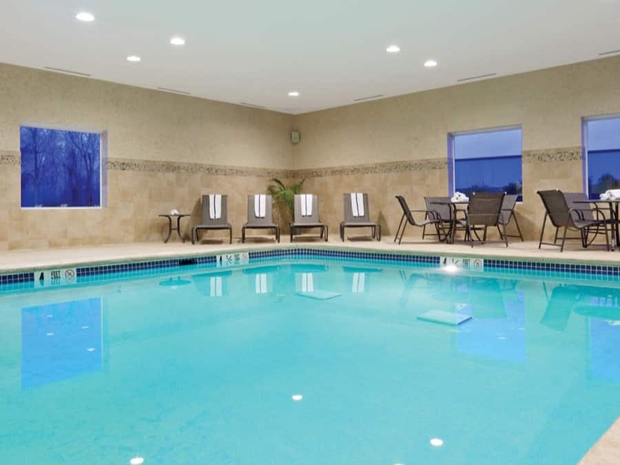 Una piscina techada