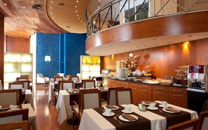 Daily buffet breakfast (EUR 9.50 per person)