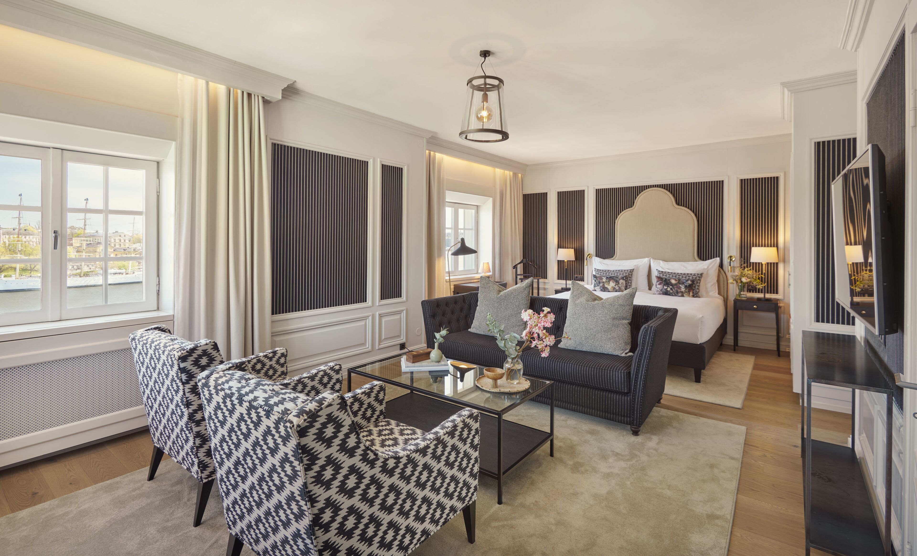 Suite - havudsigt (Chapman) | Premium-sengetøj, senge med topmadrasser, minibar, pengeskab på værelset