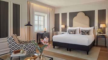 Svit - havsutsikt (Chapman) | Sängtillbehör av högsta kvalitet, bäddmadrasser och minibar