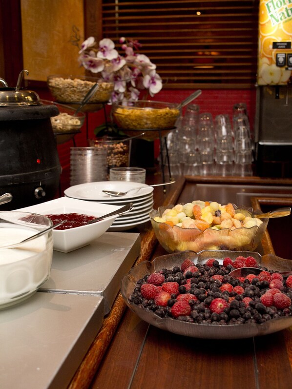 Petit-déjeuner buffet compris tous les jours