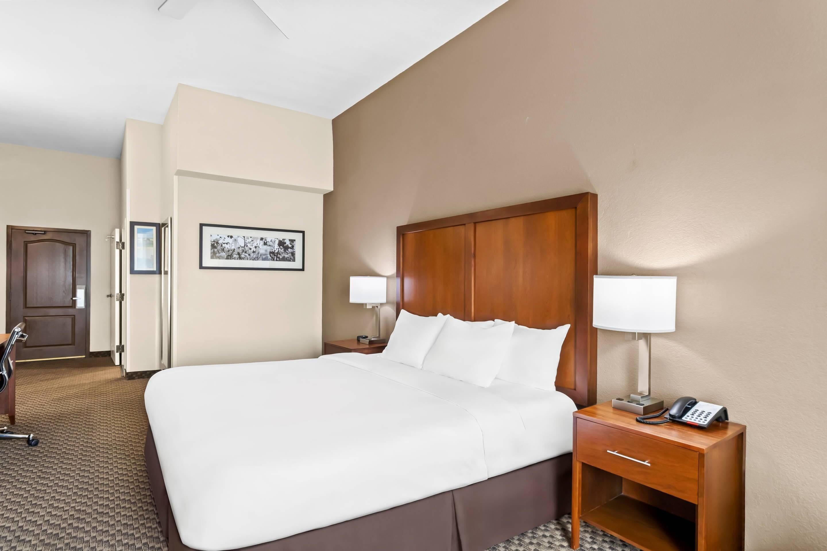 Efficiency, Room, 1 King Bed, Non Smoking | Premium bedding, Select Comfort beds, desk, laptop workspace