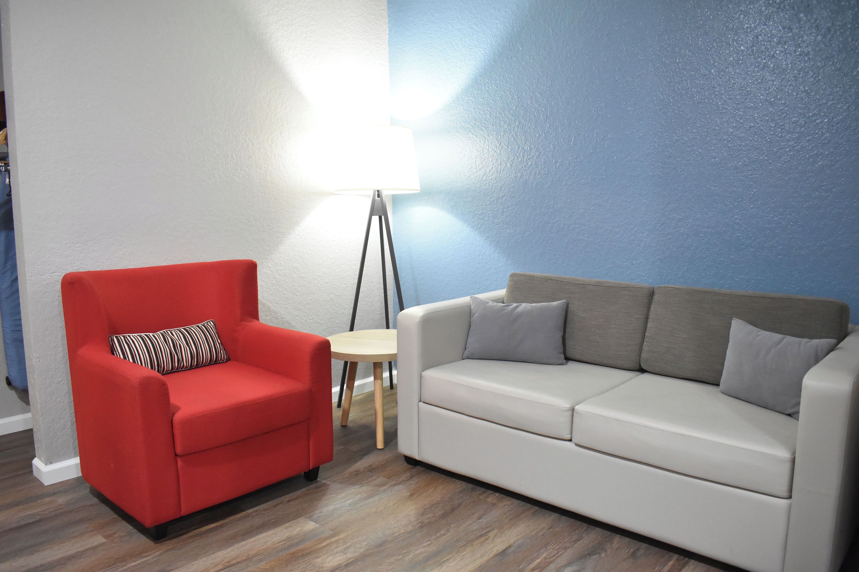 Suite, 1 King Bed, Non Smoking | Desk, blackout curtains, iron/ironing board, free cots/infant beds