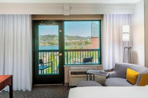 Room, 2 Queen Beds, Balcony (View) | Desk, laptop workspace, iron/ironing board, free cribs/infant beds