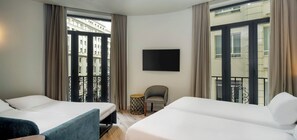 Family Quadruple Room, City View | Hypo-allergenic bedding, down duvets, minibar, in-room safe