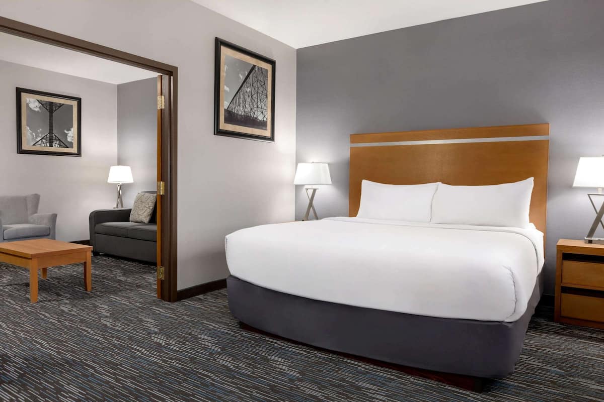 Superior Suite, 1 King Bed, Non Smoking | Down comforters, pillowtop beds, desk, laptop workspace