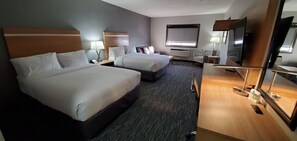 Suite, 2 Queen Beds, Non Smoking | Down comforters, pillowtop beds, desk, laptop workspace